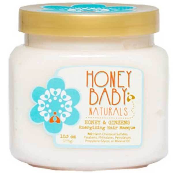 Honey Baby Naturals Honey And Ginseng Energizing Hair Masque