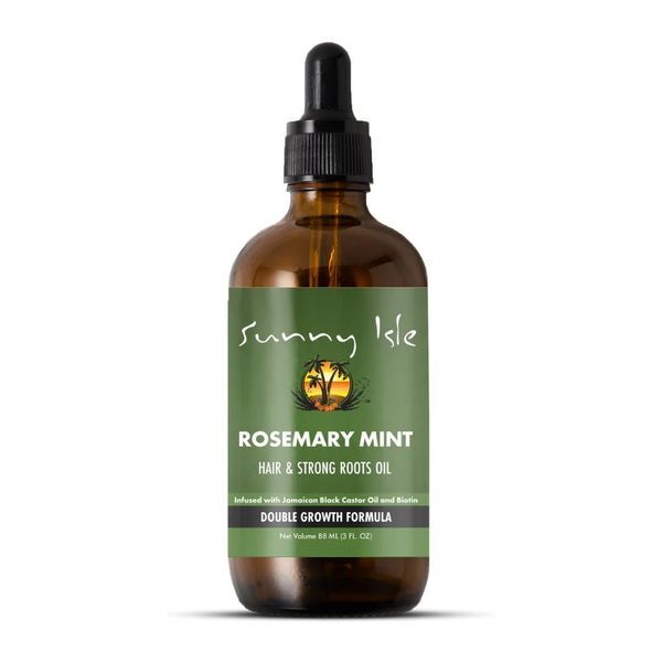 Sunny Isle Rosemary Mint Hair And Strong Roots Oil - 3oz