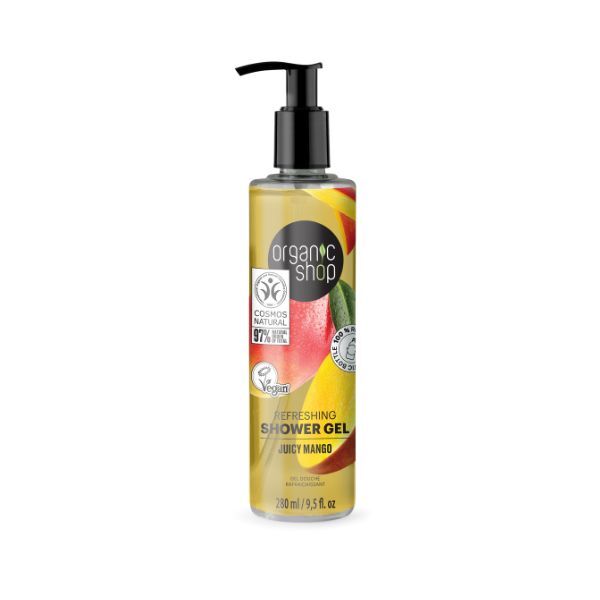 Organic Shop Refreshing Shower Gel Juicy Mango 280ml