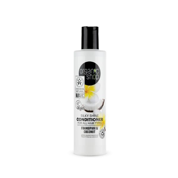 Organic Shop SilkyShine Conditioner Frangipani&Coconut 280ml