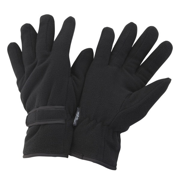 FLOSO Mens Winter Thermal Fleece Gloves (3M 40g) (Medium)