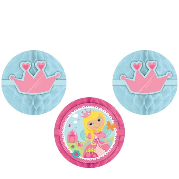 Amscan Princess Hanging Decoration (Pack of 3)