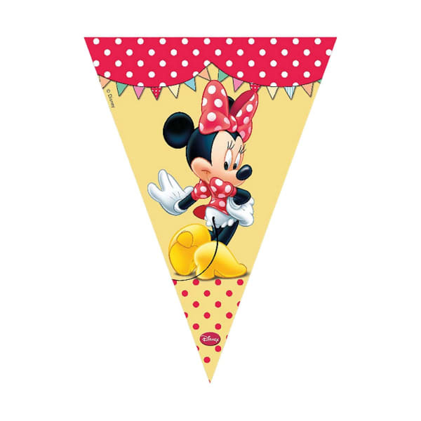 Disney Cafe Minnie Mouse Flag Banner