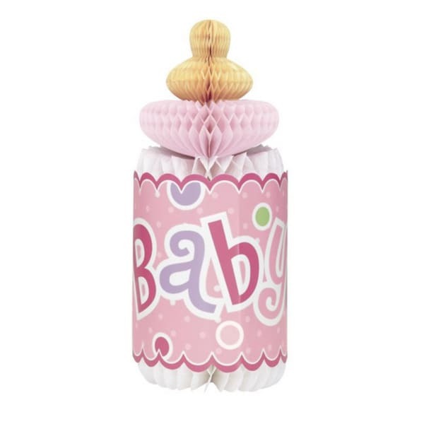 Unique Party Baby Shower Honeycomb Bottle Decoration