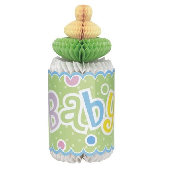 Unique Party Baby Shower Honeycomb Bottle Decoration