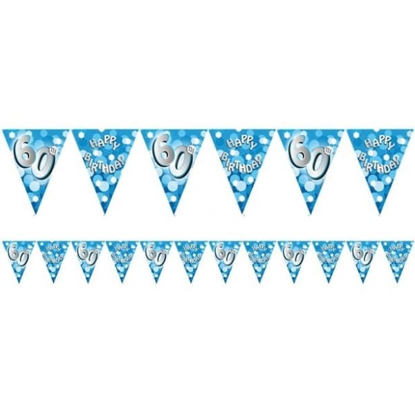 Amscan Sparkle 60th Birthday Bunting