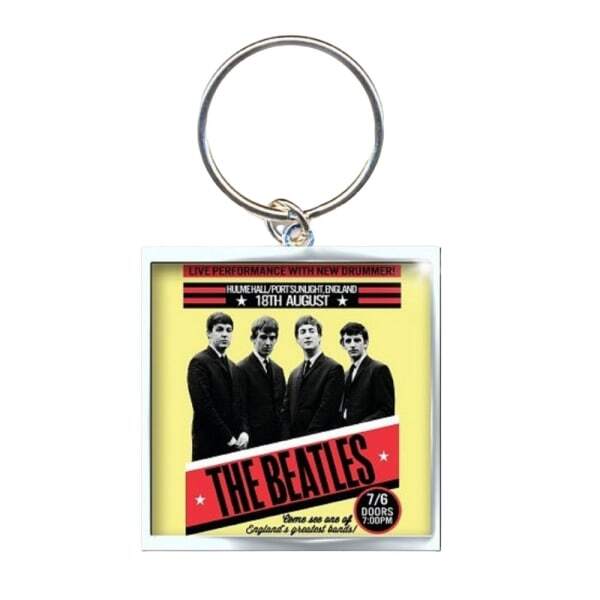 The Beatles 1962 Port Sunlight Photo Print Keyring