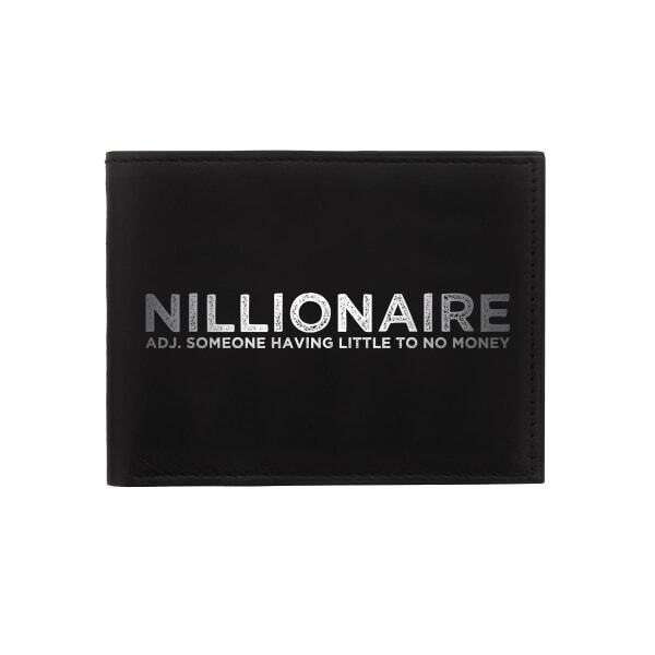 Grindstore Nillionaire Bi-Fold Leather Wallet