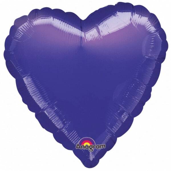 Amscan Supershape Blue Heart Balloon