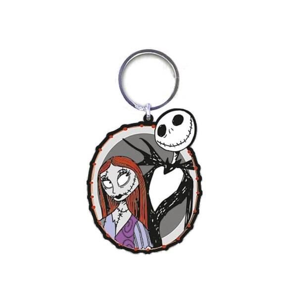 Nightmare Before Christmas Jack and Sally Keyring