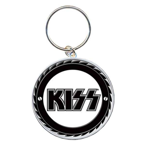 Kiss Buzzsaw Enamel Keyring