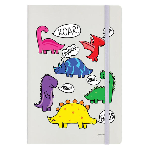 Grindstore Dinosaur Roar Hard Cover A5 Notebook