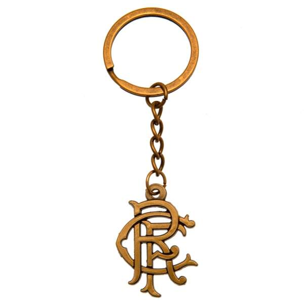 Rangers FC Scroll Crest Keyring (30mm x 25mm)