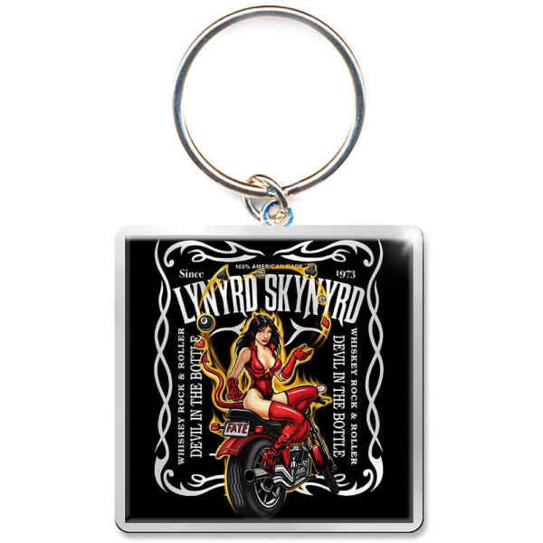 Lynyrd Skynyrd Devil In The Bottle Photo Print Keyring