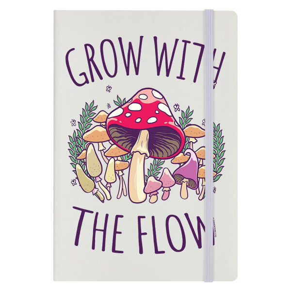 Grindstore Grow With The Flow Hard Cover A5 Notebook