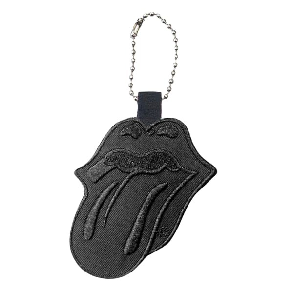 The Rolling Stones Classic Tongue Double Sided Patch Keyring