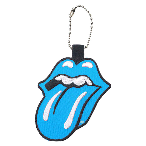 The Rolling Stones Classic Tongue Double Sided Patch Keyring