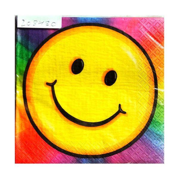 Amscan Keep On Smilin 3 Ply Napkins (Pack of 16)