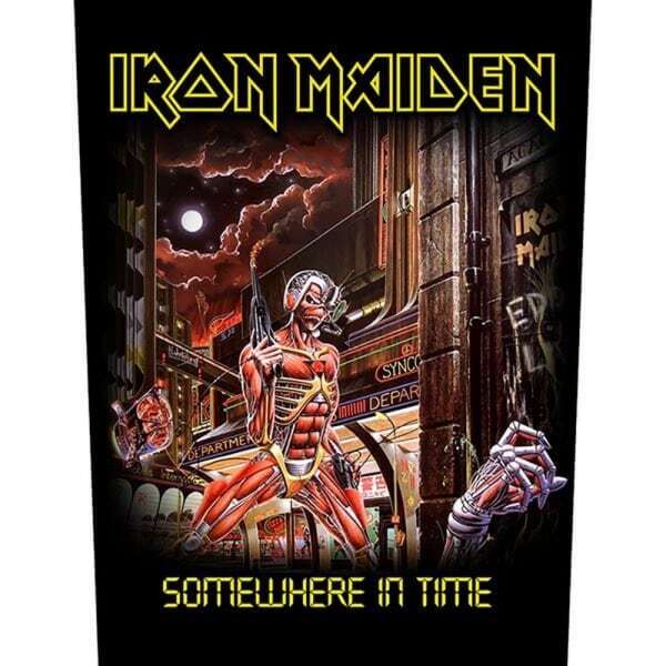 Iron Maiden Somewhere In Time Patch