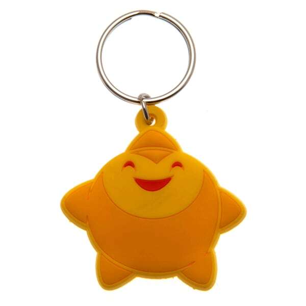 Wish PVC Star Keyring