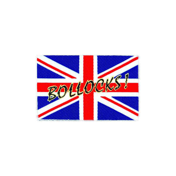 Bollocks! Union Jack Patch