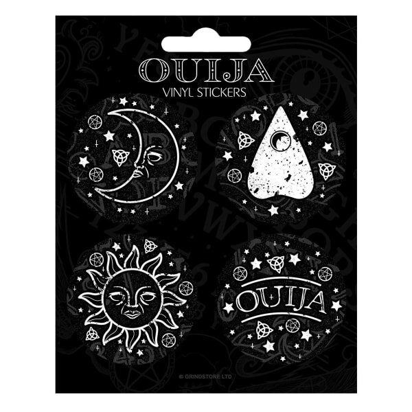 Grindstore Vinyl Ouija Stickers (Pack of 4)