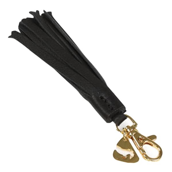 Aubrion Tassel Trim Leather Keyring