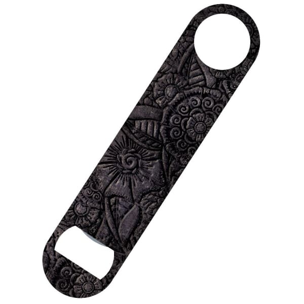 Grindstore Metallic Flowers Bar Blade Bottle Opener