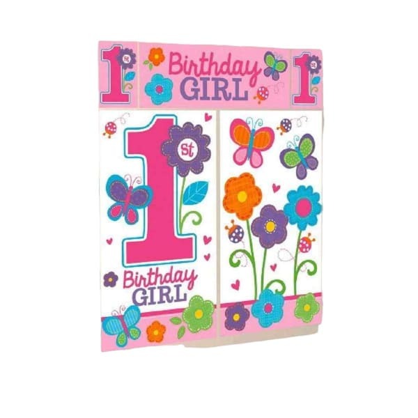 Amscan 1st Birthday Decorating Kit (Pack of 5)