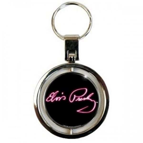 Elvis Presley Let´s Face It Spinner Keyring