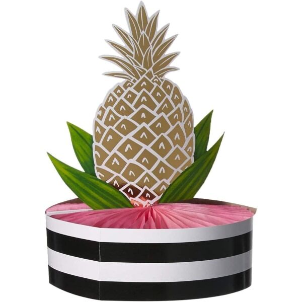 Creative Party Foil Pineapple Party Centrepiece