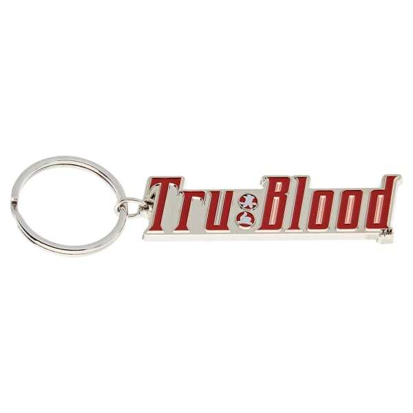 True Blood Drink Enamelled Logo Keyring