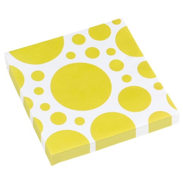 Amscan Dotted Disposable Napkins (Pack of 16)