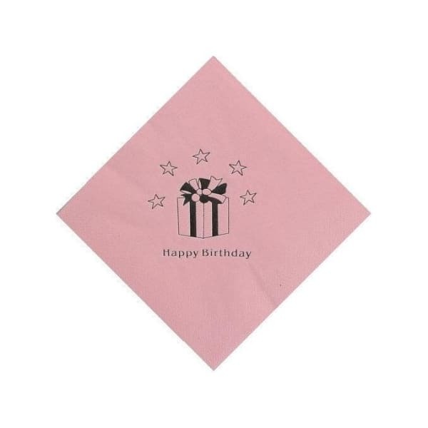 3 Ply Happy Birthday Napkins (Pack of 15)