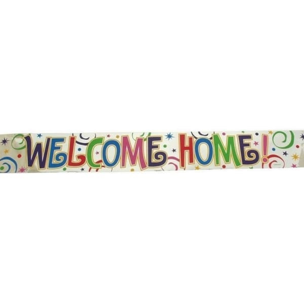 Amscan Welcome Home Banner