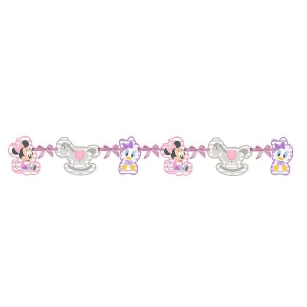 Disney Ciao Paper Baby Minnie Mouse Banner