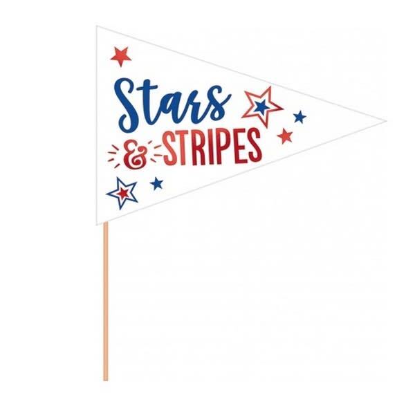 Amscan Patriotic Pennant Cake Decoration