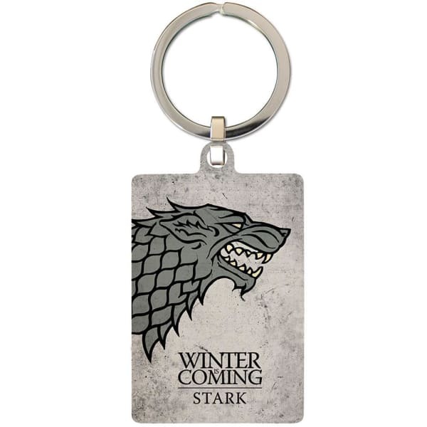 Game Of Thrones Stark Metal Keyring