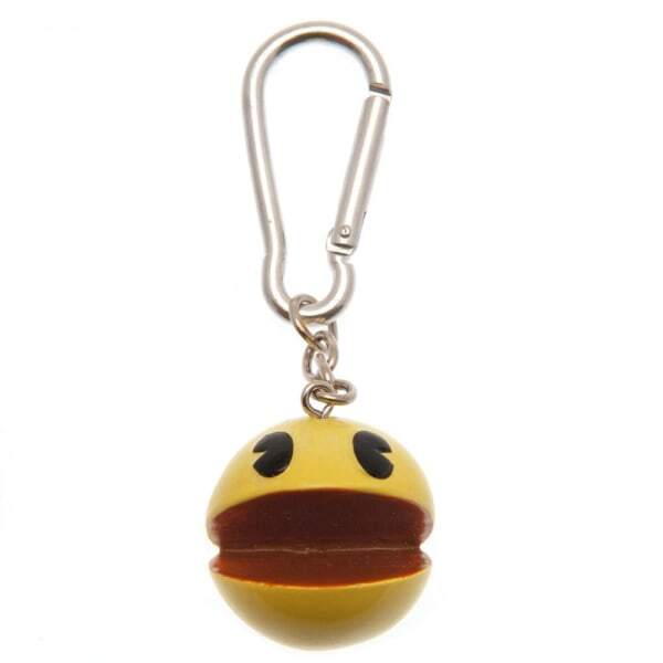 Pac-Man Polyresin 3D Keyring (6cm x 4.5cm)