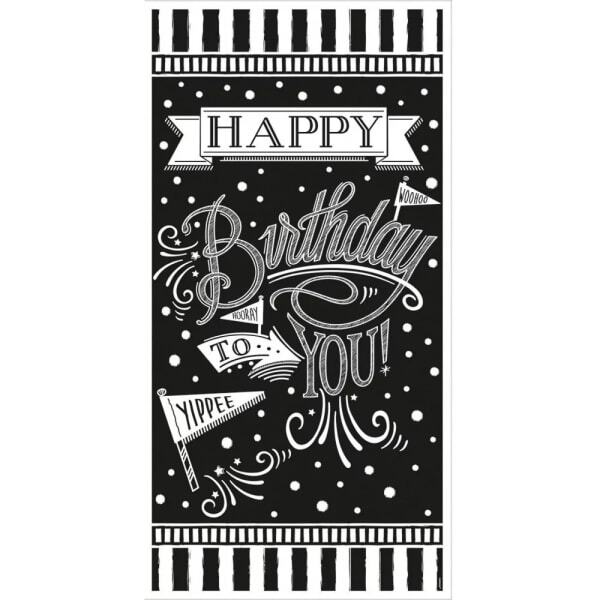 Amscan Happy Birthday Vertical Banner