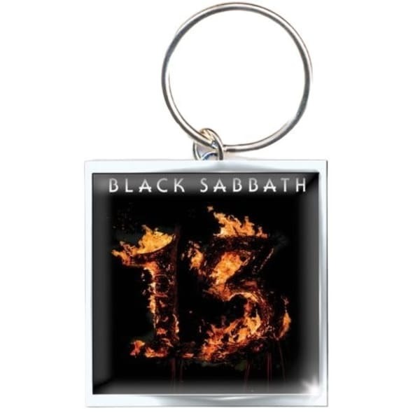 Black Sabbath 13 Photo Print Keyring