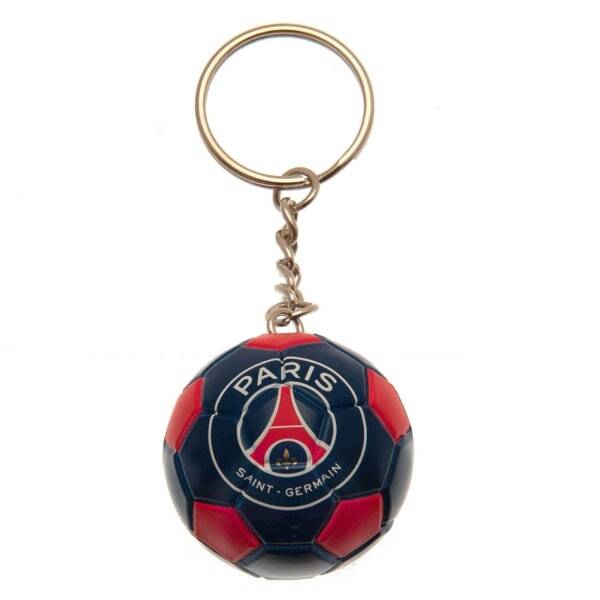 Paris Saint Germain FC Crest Keyring