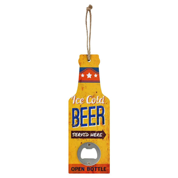 Grindstore Ice Cold Beer Served Here Bottle Opener