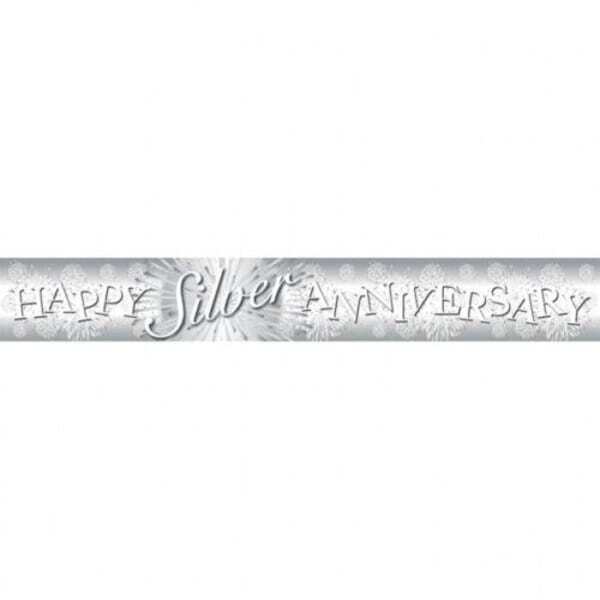 Amscan Holographic Anniversary Banner