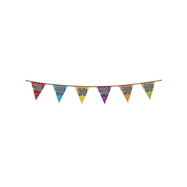 Bunting 30th Birthday Banner