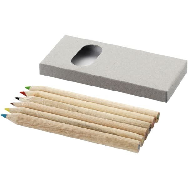 Bullet 6 Piece Pencil Set (4.5 x 9 x 0.8 cm)