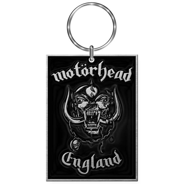 Motorhead England Enamel Keyring