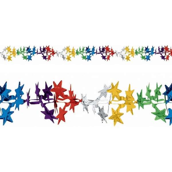 Amscan Foil Star Garland