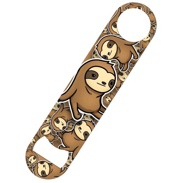 Grindstore Cute Sloth Jumble Bar Blade Bottle Opener