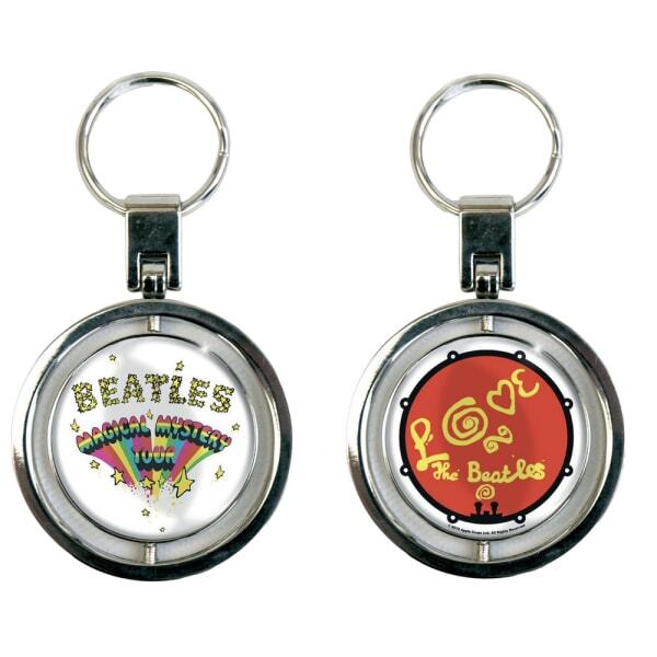 The Beatles Magical Mystery Tour Spinner Keyring